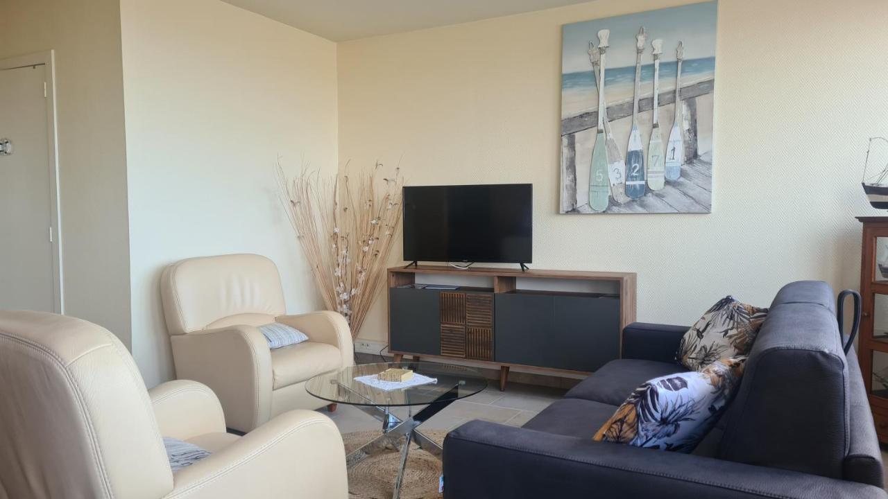 Residence Du Bord De Mer 9 Appartements Avec Une Vraie Vue Mer Le Tréport Exteriér fotografie