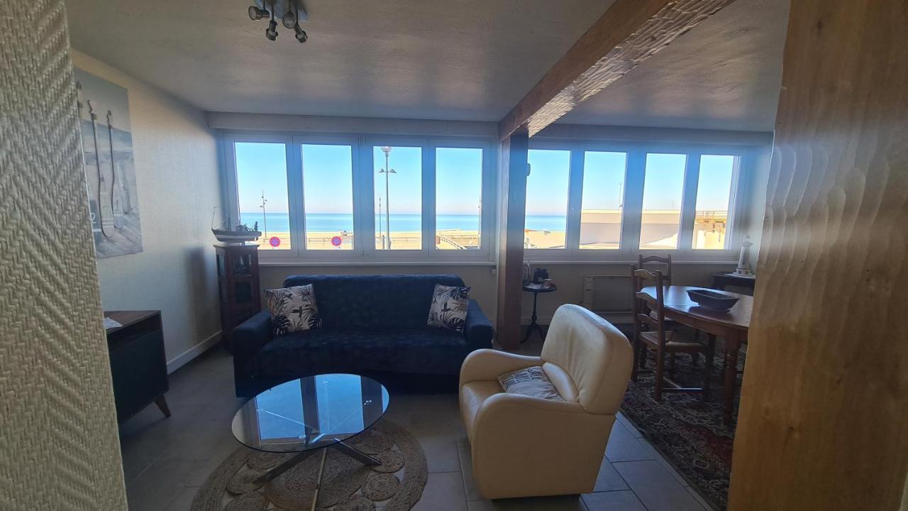Residence Du Bord De Mer 9 Appartements Avec Une Vraie Vue Mer Le Tréport Exteriér fotografie