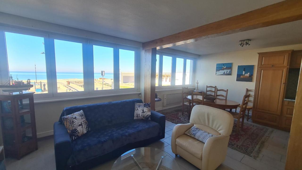 Residence Du Bord De Mer 9 Appartements Avec Une Vraie Vue Mer Le Tréport Exteriér fotografie