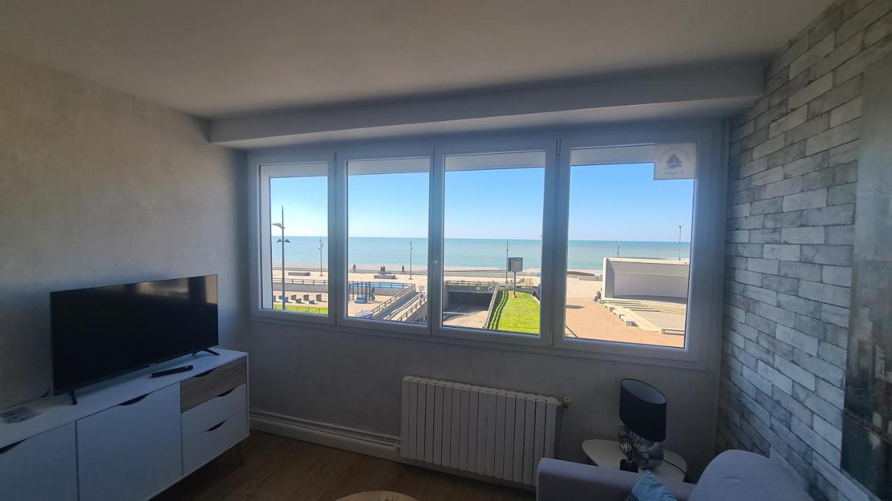Residence Du Bord De Mer 9 Appartements Avec Une Vraie Vue Mer Le Tréport Exteriér fotografie