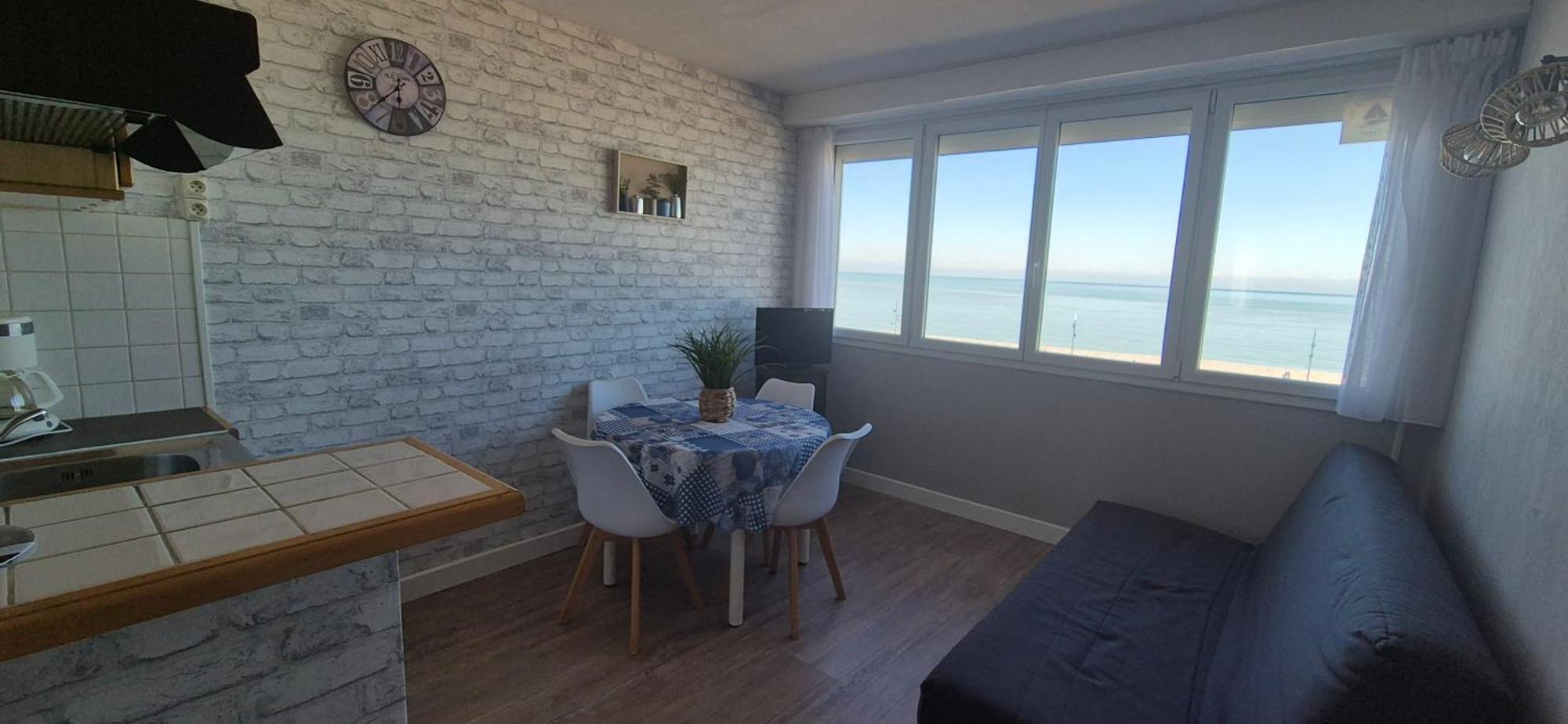 Residence Du Bord De Mer 9 Appartements Avec Une Vraie Vue Mer Le Tréport Exteriér fotografie