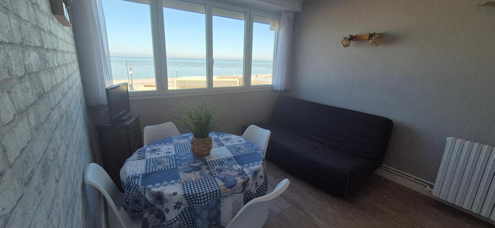 Residence Du Bord De Mer 9 Appartements Avec Une Vraie Vue Mer Le Tréport Exteriér fotografie