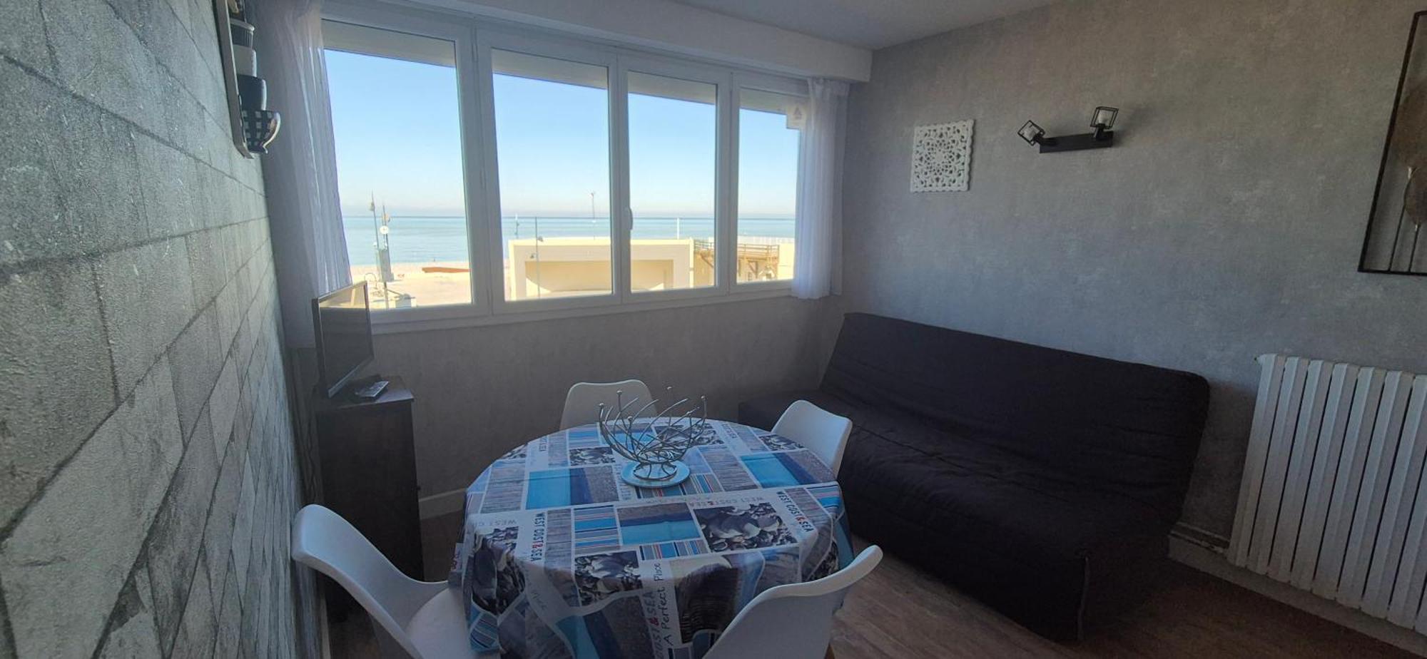 Residence Du Bord De Mer 9 Appartements Avec Une Vraie Vue Mer Le Tréport Exteriér fotografie